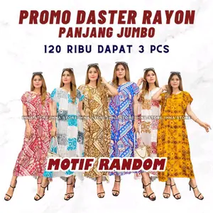 Daster Rayon Panjang 120rb Dapat 3 Pcs | Promo Daster Rayon Panjang 120rb Dapat 3 Pcs | Daster Rayon Panjang Terbaru | Daster Panjang Kekinian | Paket Daster Panjang | Daster Rayon Murah Kekinian | Paket Daster Panjang 120rb Dapat 3 Pcs Busui Motif Wanita