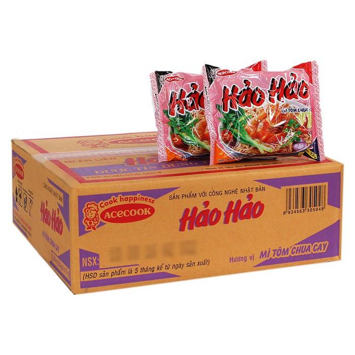 Thiết kế độc đáo Mì Hảo Hảo Tôm Chua Cay 75gr