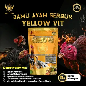 YELLOW VIT Jamu ayam sehat nafsu makan tinggi tahan penyakit