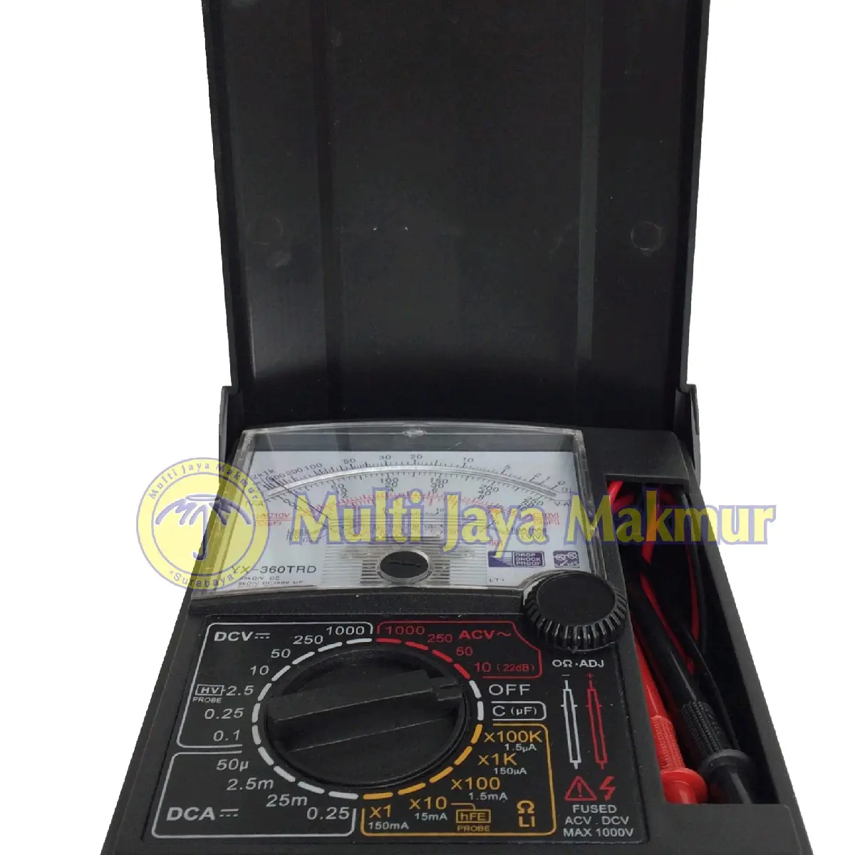 Multitester Analog YX-360TRD NANKAI dengan Kabel - Listrik