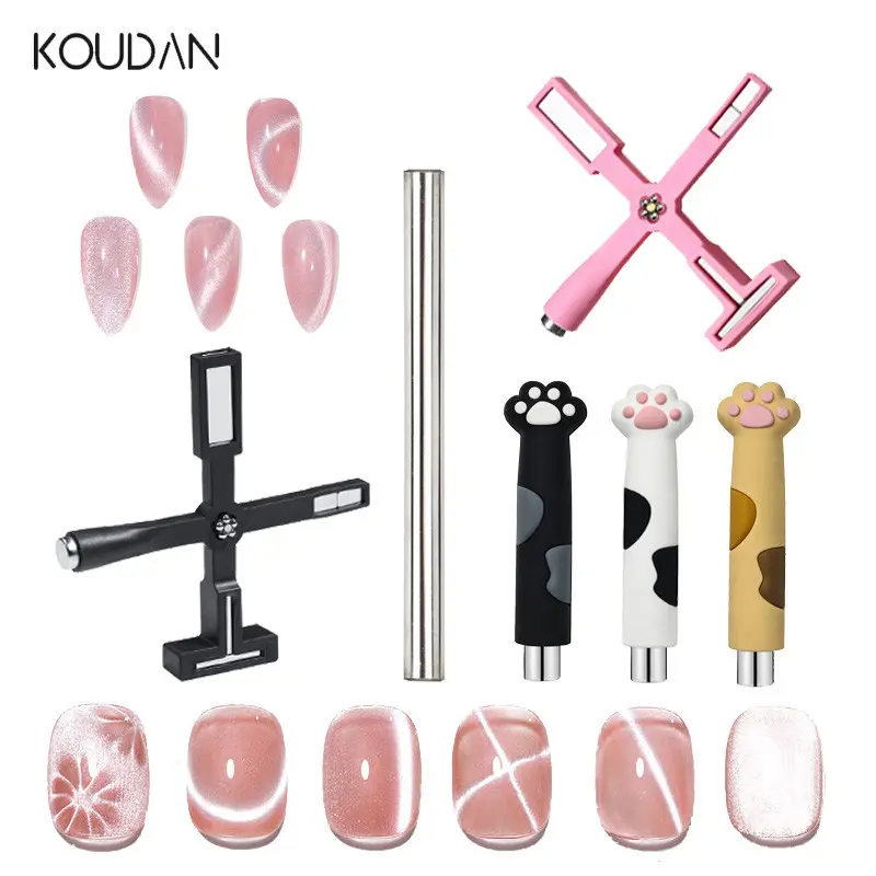 Manicure Tools Nail Strong Magnet Cat Eye Glue Multifunction Magnet Pen French Fancy KOUDAN