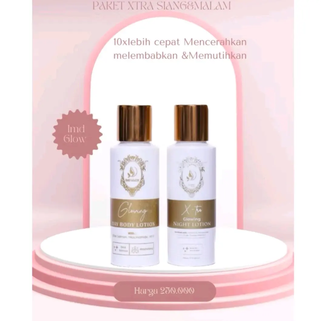 Hb Xtra glowing imd sepaket (siang & malam)