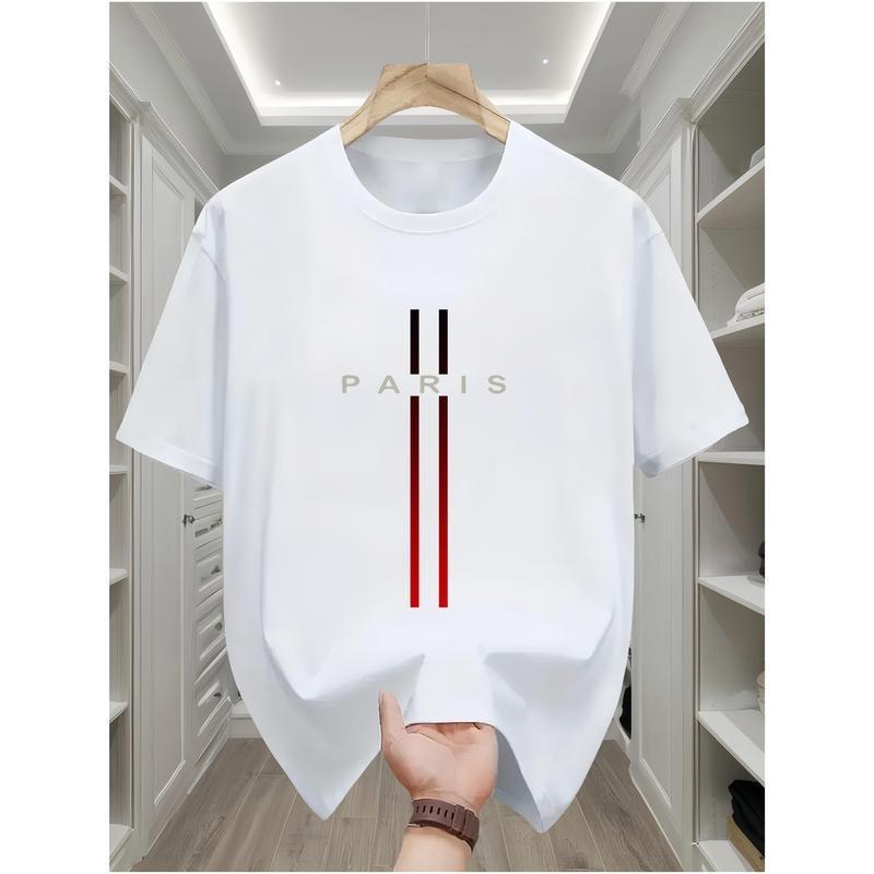 Kaos T-shirt cetak digital yang cocok untuk pria dan wanita muda tahun 2025 - Bahan nyaman 2