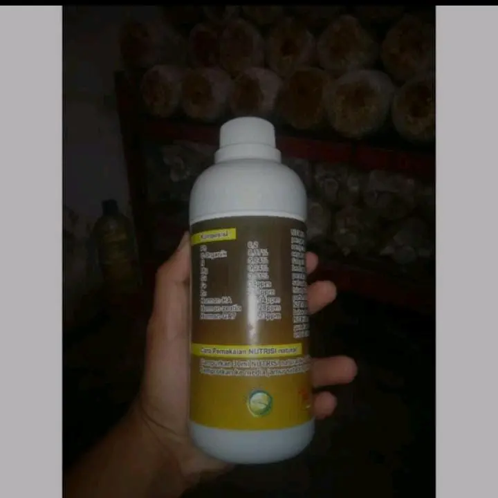 Panen 7 Kali nutrisi Growbox Nutrisi Jamur Nutrisi Natural 600 ml Sayur
