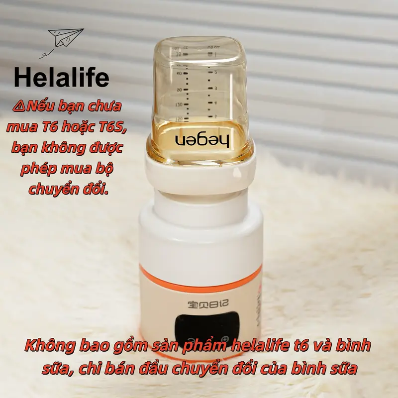 Bộ chuyển đổi chai phụ kiện, Helalife, T6 2
