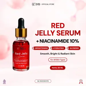 【BEST SELLER】 NEW SYB FORTE Red Jelly Serum 20ml with Niacinamide 10% untuk mencerahkan kulit wajah & mengurangi kusam