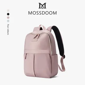 MOSSDOOM Tas Ransel Wanita Breton Backpack Tahan Air Wanita Tas Laptop