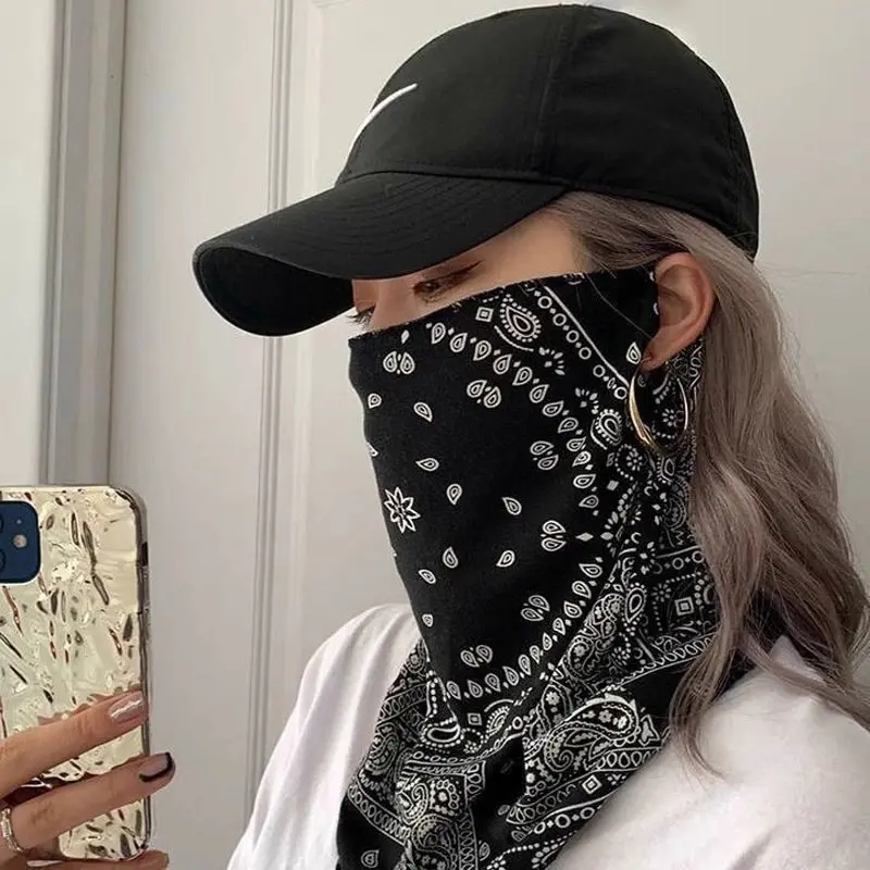 UV-Protected Unisex Summer Cycling Face Mask & Arm Sleeves Set with Neck Cover – Breathable Ice Silk Sun Protection for Cycling