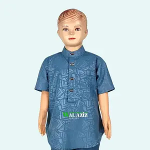 Kurta Walaziz 10 warna master terbaru 2025  Anak Muslim Nyaman Navy Hitam Abu Biru Baju Hijau Setelan Kancing cetet Koko  Pendek  Celana  Panjang  Keren
