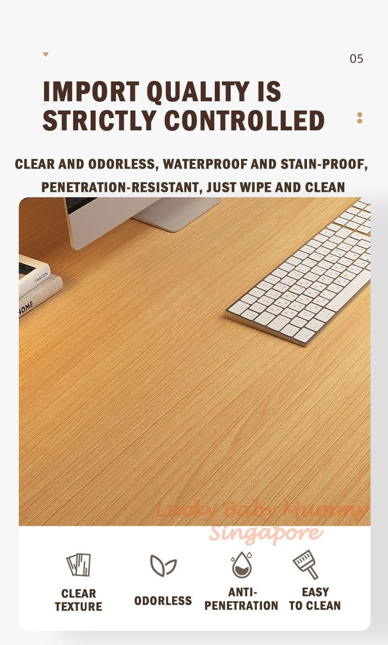 Product Introduction of A661 Minimalist Dual Study Table, Simple Modern Study Desk, Office Desk 21