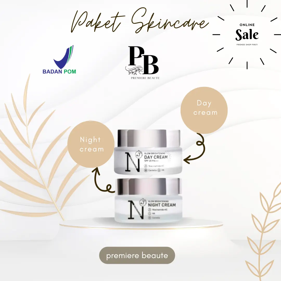 [DAY & NIGHT CREAM] Premiere Beaute Niacinamide Day Cream/ Hydrating Night Cream Glow Brightening (Sensitive Skin & Dry Skin&Dark)