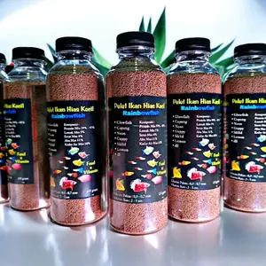 Pakan ikan hias kecil jenis Tetra cupang dll2 130 gr