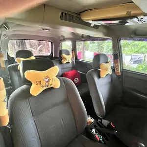 Bantal Jok Aksesories Mobil 9in1 Snoopy-Bantal Mobil-Paket Bantal Mobil 9in1