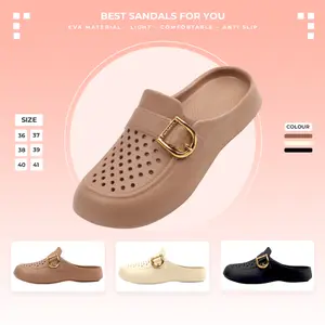 Sandal Selop Wanita Clog Model Kekinian Anti Slip Empuk 626M | Kekinian