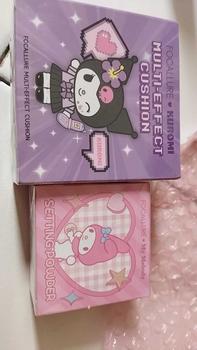 Product Review of [Official] FOCALLURE X Sanrio #CallMeBeauty Bare-skin UV Cushion & Matte Setting Loose Powder 2PCS from m**a 0