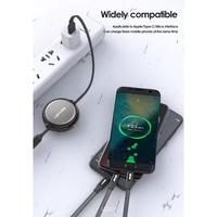 Gambar LENYES LC523 Kabel Data 3 in 1 Fast Charging 66W Data Cable USB To Micro Type C Lightning 1.2 Meter - LC523 dari LENYES INDONESIA Kota Administrasi Jakarta Pusat 5 Tokopedia