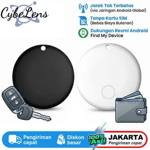 [COD/Free Ongkir]F08 Smart Tracker Android - Pelacak Anti Hilang Jaringan Google (Tanpa SIM/Aplikasi) untuk Motor/Tas