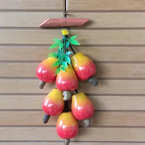 Hiasan gantung buah kayu buah mainan murah meriah