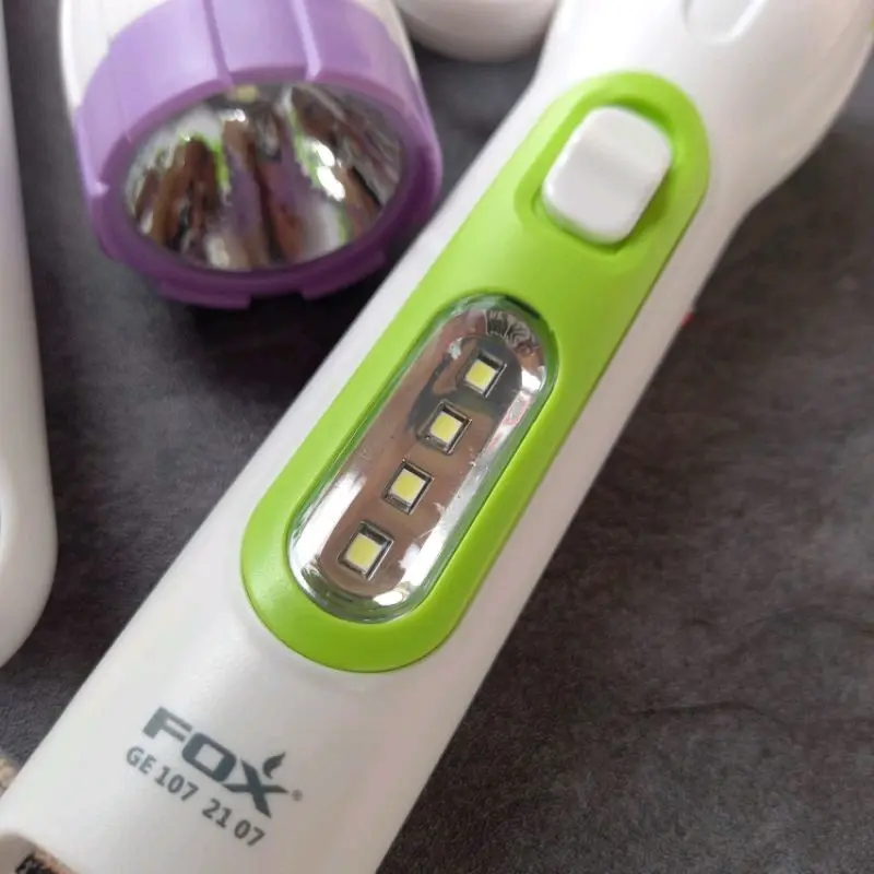 Senter Fox | Senter Tangan Lampu Emergency Terang 3