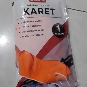 INFARM - Sarung Tangan Berkebun Karet Latex Infarm Anti Slip Tahan Air & Tahan Lama, Sarung Tangan Kebun Sarung Tangan Berkebun sarung tangan waterproof Sarung Tangan Berkebun Karet Latex Anti Slip Tahan Air dan Tahan Sobek Anti Air Bahan Nyaman
