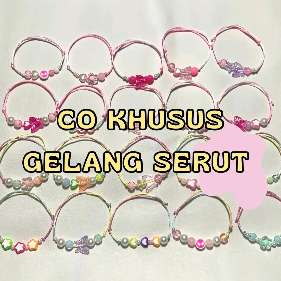 GELANG SERUT KHUSUS LIVE CHECKOUT