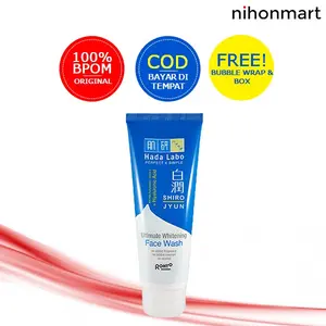 Hada Labo Shirojyun Face Wash 100g (Mencerahkan)