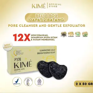 [PROMO SPECIAL] KIME LUMINIZING JEJU BRIGHTENING SOAP SABUN MENCERAHKAN KULIT