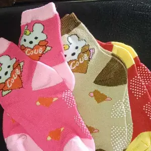 Jmarta | 3pasang kaos kaki anak-anak motif cowok dan cewek anti slip Fashion