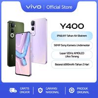 Gambar [NEW LAUNCH] vivo Y400 - AMOLED 120Hz Ultra Terang, IP68/69 Tahan Air Ekstrem, 50MP Sony Kamera Underwater, 6000mAh Tahan 2 Hari dari vivo Indonesia Kab. Tangerang 1 Tokopedia