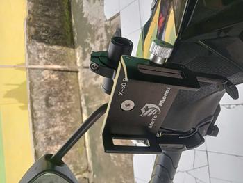Product Review of ( FULLSET ) Holder Motor MoTo Phoenix X-50 Pro Full Logam dengan Bracket Extention Spion Motor Phone Holders & Mounts from Y**a S**s 1
