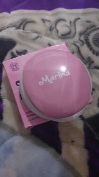 Product Review of MARINA Compact Powder UV Brighten Up Bedak Padat 12gr Peach Wajah from t**8 2