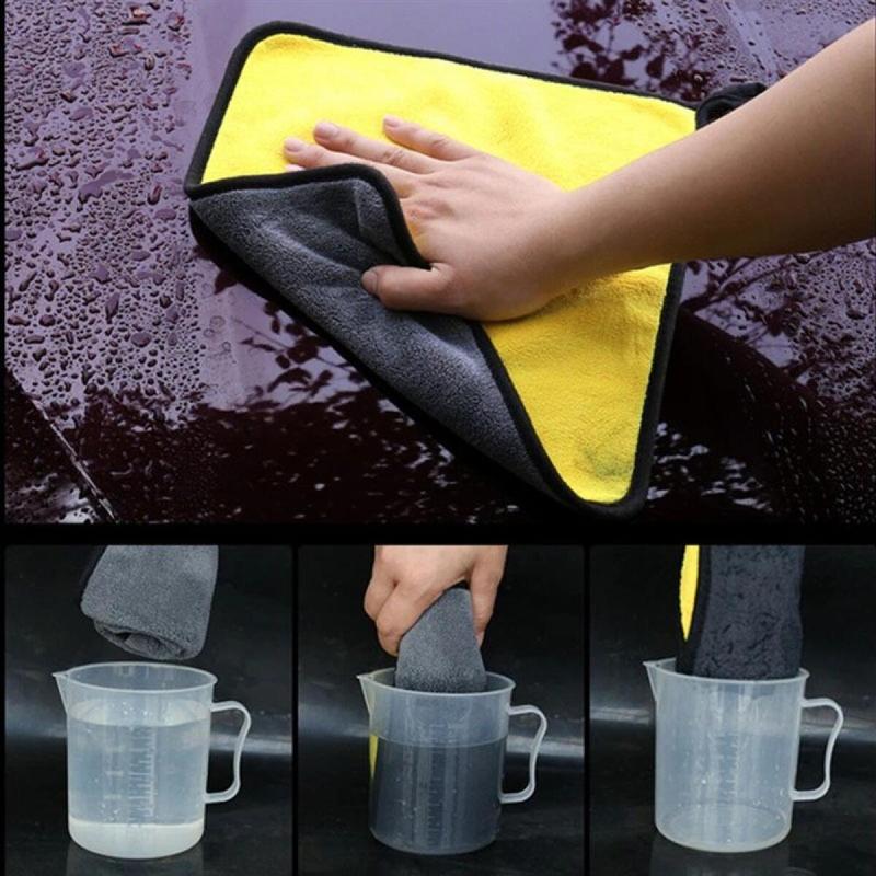 [Gaode] Lap Kain microfiber multifungsi cocok untuk mobil motor kaca serbaguna mudah serap air 30x30CM Aksesoris Car Kendaraan Cleaning 3
