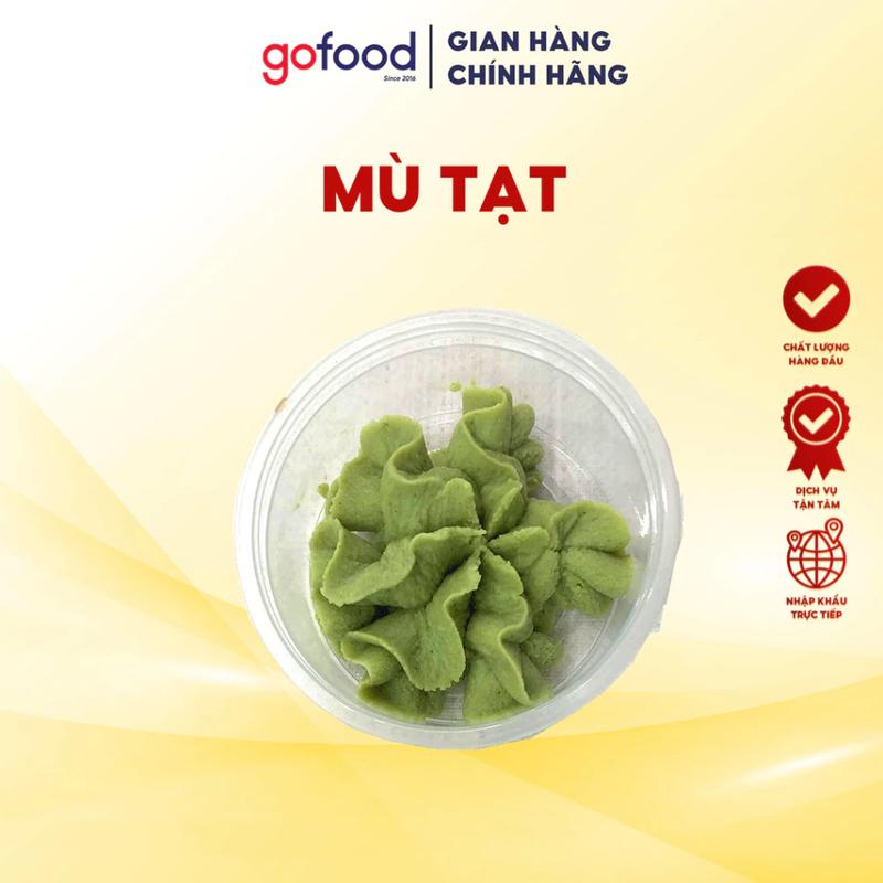 Mù Tạt Bột Ma Rui Wasabi Nhật Bản Hộp 15gr Ăn Sashimi Gofood