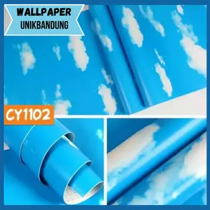 Wallpaper Dinding Motif langit kamar UK 45cm x 8M Wallpaper Ruang Tamu