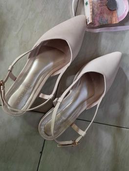 Product Review of Mules Wanita Heels / Hak 3 Cm Navisa Basic Collection Pluvia Damelia Grend love Patris fleksibel elegan from v**a 0