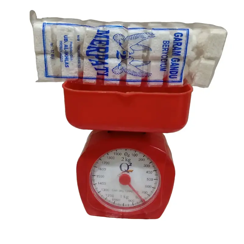 garam bata hancur garam balok garam beryodium isi 32 kotak kecil berat 800gram 1 bungkus. Salt laut 0