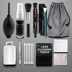 Set Pembersih Kamera Camera Cleaning Kit 12in1 Cleaning Kit DSLR Mirrorless Lensa Sensor Kit Pembersih Kamera Profesional