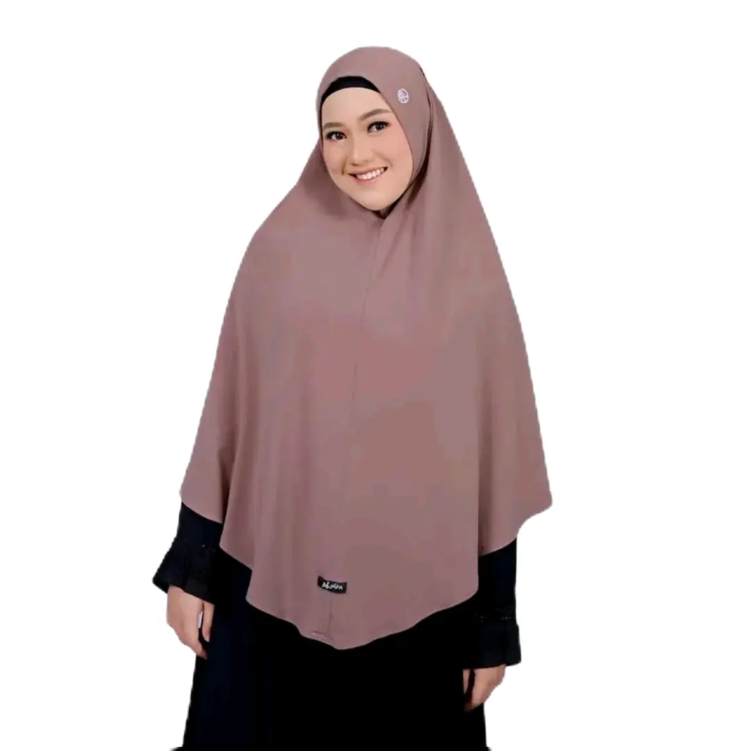 jilbab jumbo yumna XL Hijab instan non pet syar'i Jersey super premium oval panjang bordir kerudung jumbo