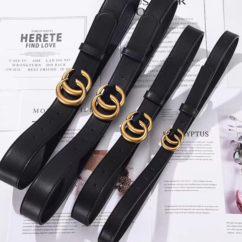 Ikat Pinggang Wanita Bahan Pu Double G Belt Wanita Belt Fashion 1