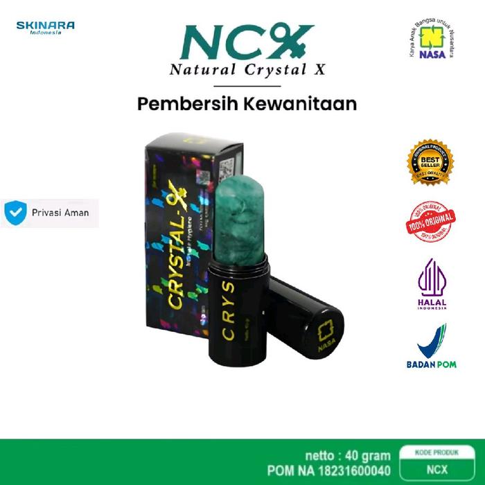 Gambar NCX Crystal X Nasa Original 100% Asli - Perawatan Masalah Kewanitaan yang Sangat Terlaris dan Obat Keputihan dari Skinara Indonesia Kab. Majalengka Tokopedia