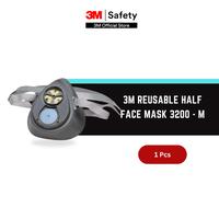 Gambar 3M Reusable Half Face Mask 3200 - Masker Safety - Spesifikasi dari 3M Automotive Kab. Bekasi 1 Tokopedia