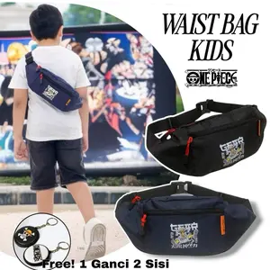 Waistbag Kids Boys One Piece Logo Tas Pinggang Anak Laki Laki