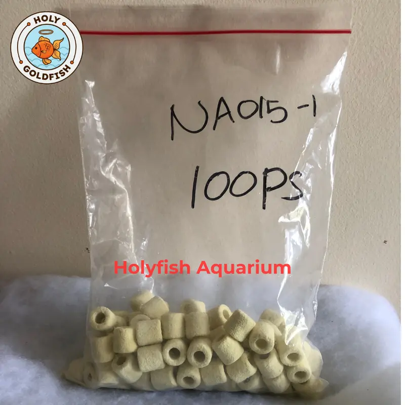 Bio Ring Ceramic Ring Ukuran M Nano Porous Rumah Bakteri Media Eceran - Isi 10pcs 3