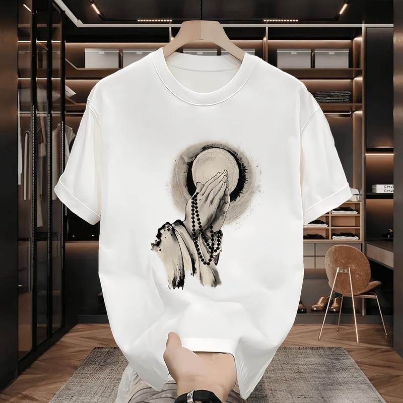 2025 Kaos Fashion Unise Pria dan Wanita Muda dengan Cetakan - Bahan Atasan Nyaman - Distro, Keren 5