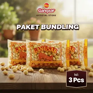 Kacang Atom Gangsar Super 210gr Isi 3 Pcs Gurih Renyah Keluarga