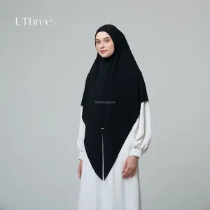 Hijab Instan Jumbo Jersey - Lthree By Lubna Bergo Syari wanita