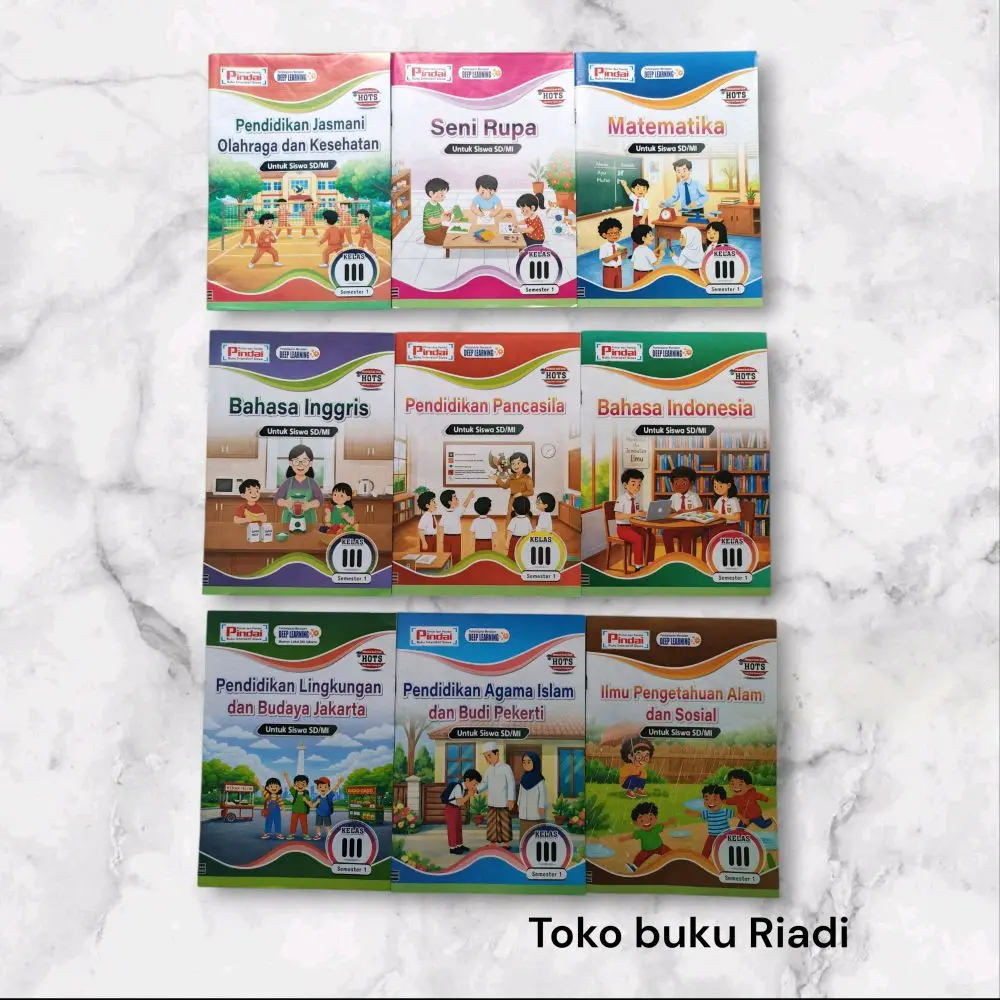 LKS PINDAI SD/MI KELAS 3 SEMESTER 1 ~EDISI DEEP LEARNING TERBARU (2026-2027) ~KURIKULUM MERDEKA ~CV.ARYA DUTA