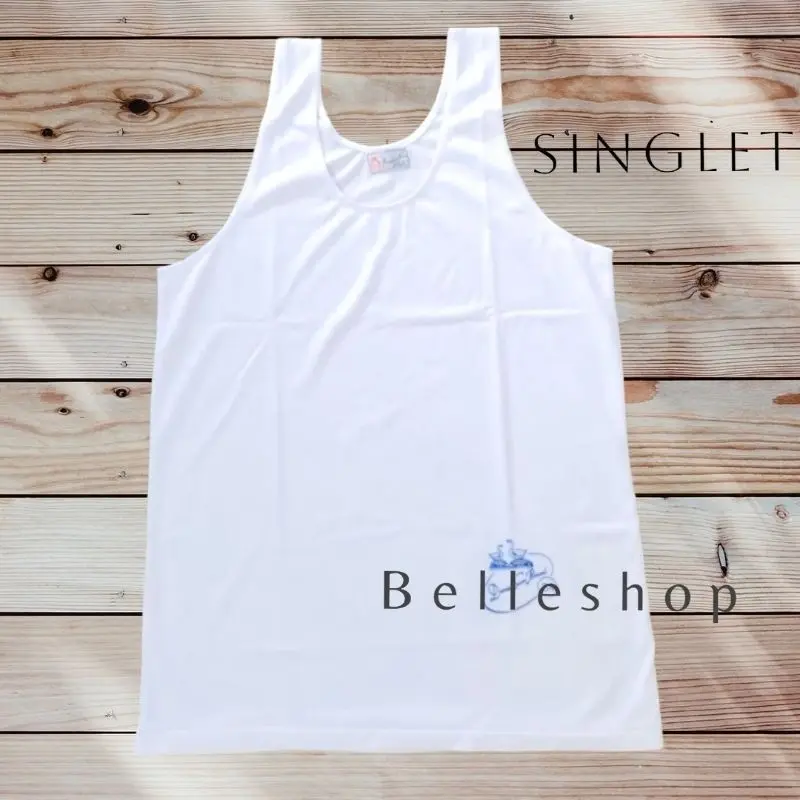 JUMBO 3 PCS Singlet Pria SWAN SMB / Kaos Dalam Pria / Tanktop Pria Dewasa Good Quality Dunia Swan SMB 4