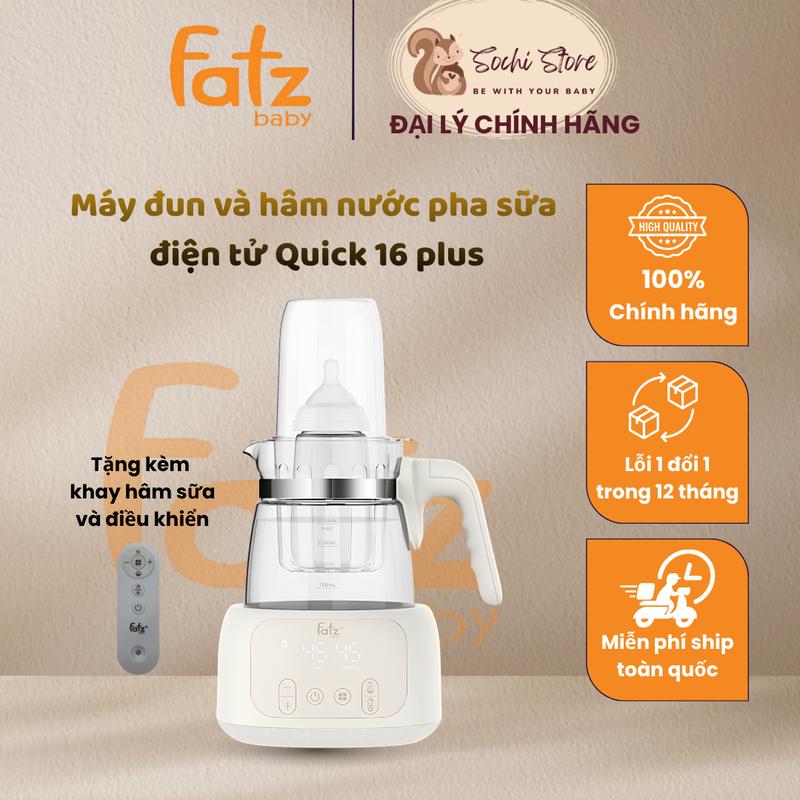 Máy đun siêu tốc và hâm nước pha sữa cho bé điều khiển từ xa thông minh…