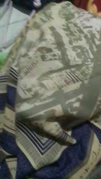 Product Review of Hijab Segiempat Voal Premium dengan  Motif Gradasi Siap Pakai - Nyaman, Seragam Kerudung Muslim Casual Square from @**2 0